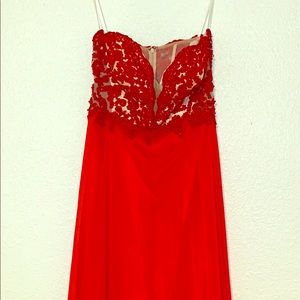 Red Prom Dress (Boutique)